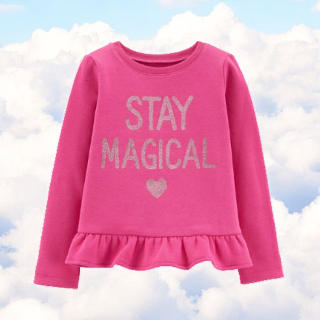 Carter's "Stay Magical" Sweatshirt Top