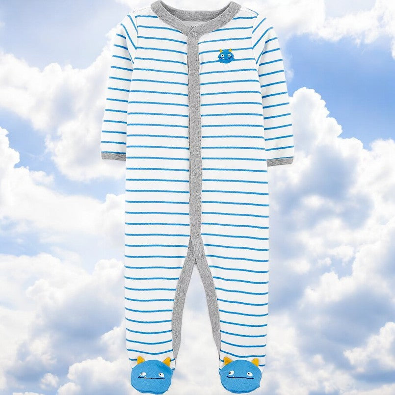 Carter's 'Little Monster" Snap Up One Piece Pajama