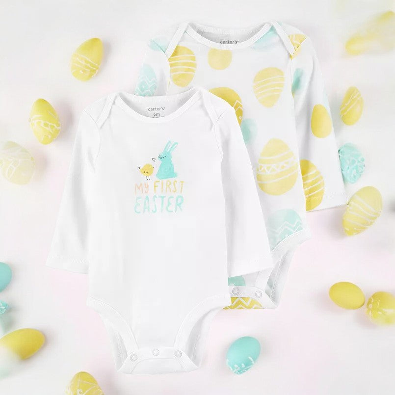 Carter's Baby 'My First Easter" Bodysuit Set