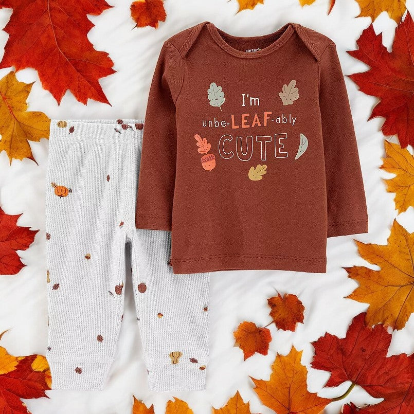 Carter's Two Piece Long Sleeve Pant Set