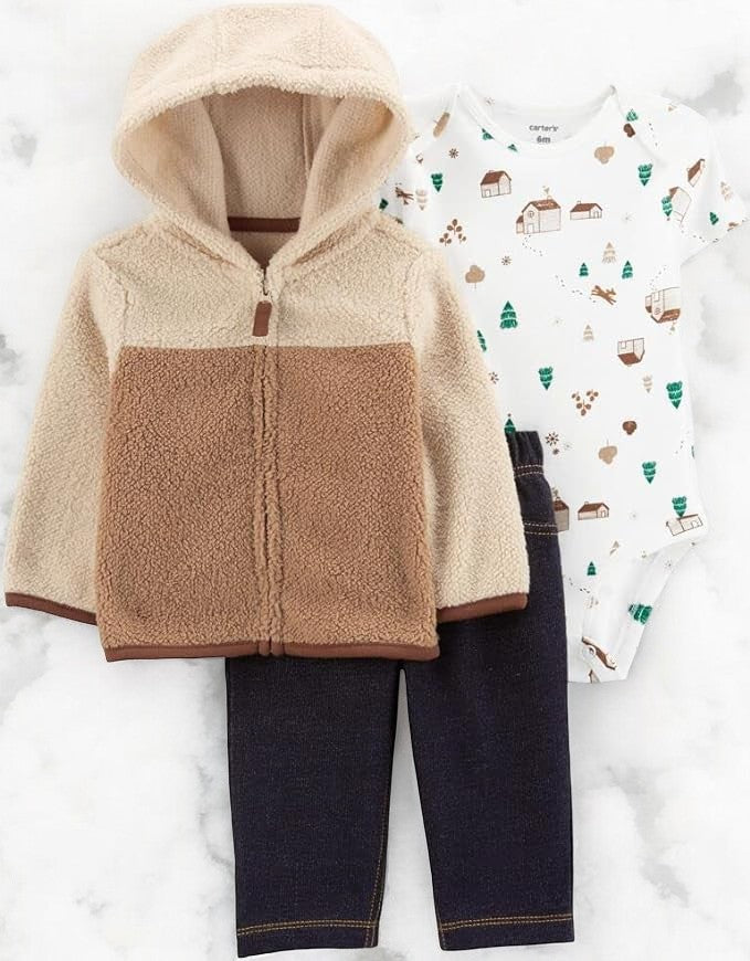 Carter's Winter Bear Three Piece Set