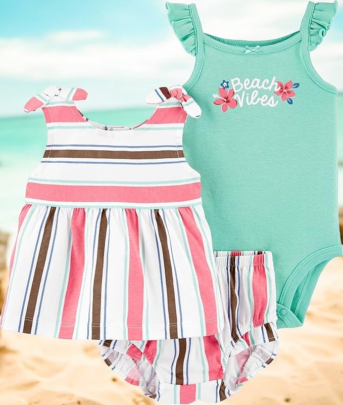 Carter's Beach Vibes Three Piece Set