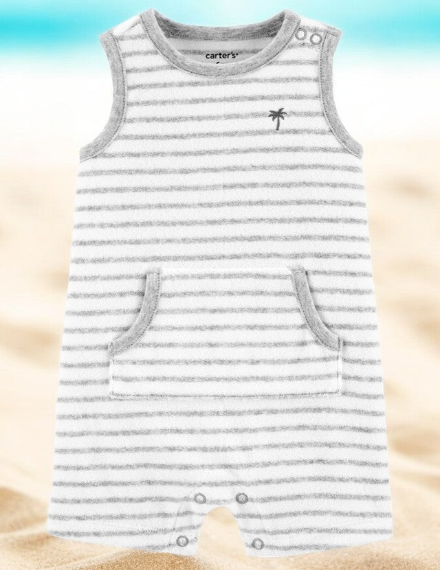 Carter's Terry Palm Tree Romper