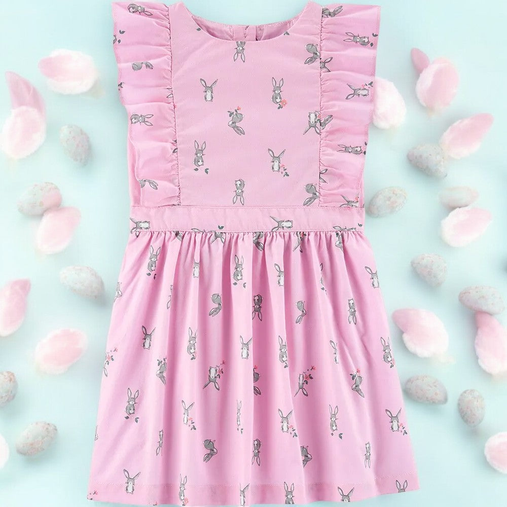 Carter's Girls Easter Bunny Two Piece Dress Set