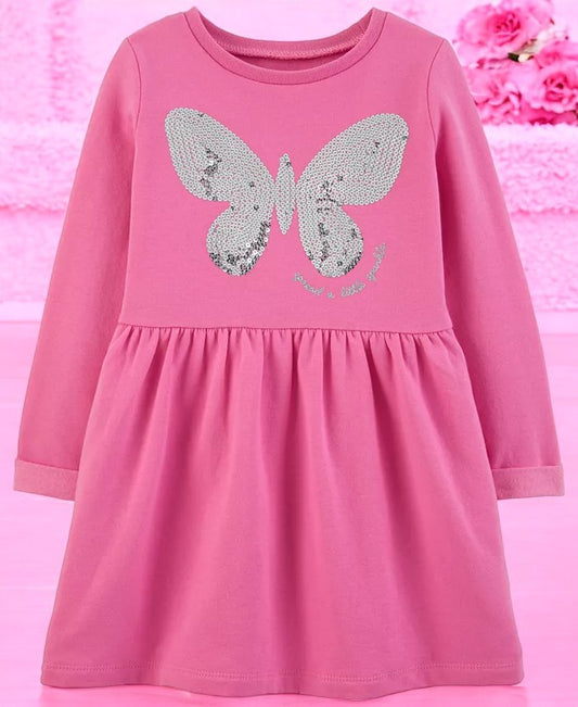Carter's Little Sparkle Butterfly" Dress