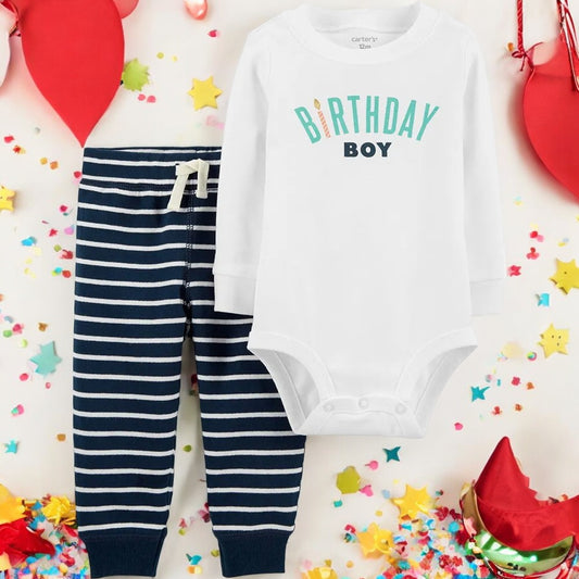 Carter's Boys "Birthday Boy" Two Piece Set