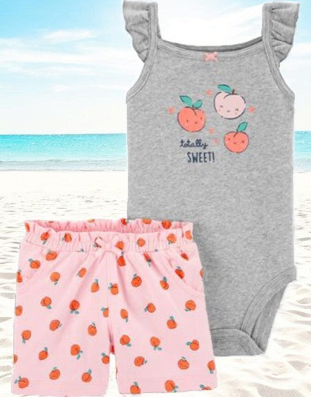 Carter's Totally Sweet Two Piece Short Set