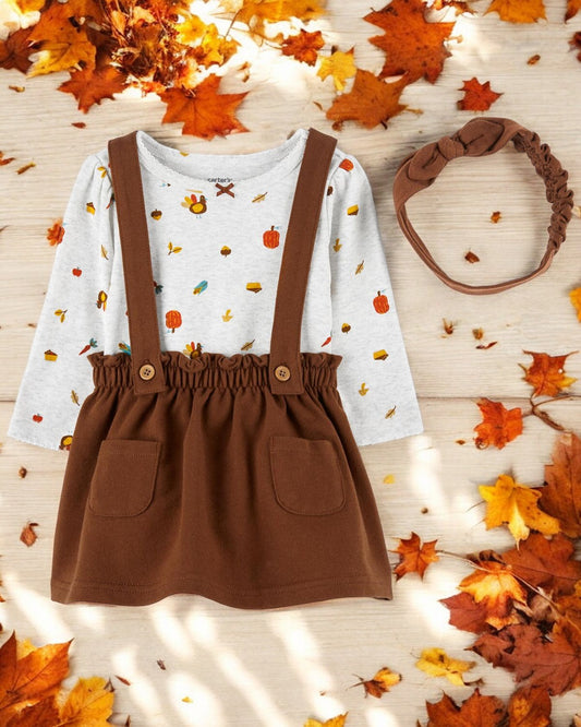 Carter's Thanksgiving Dress Set