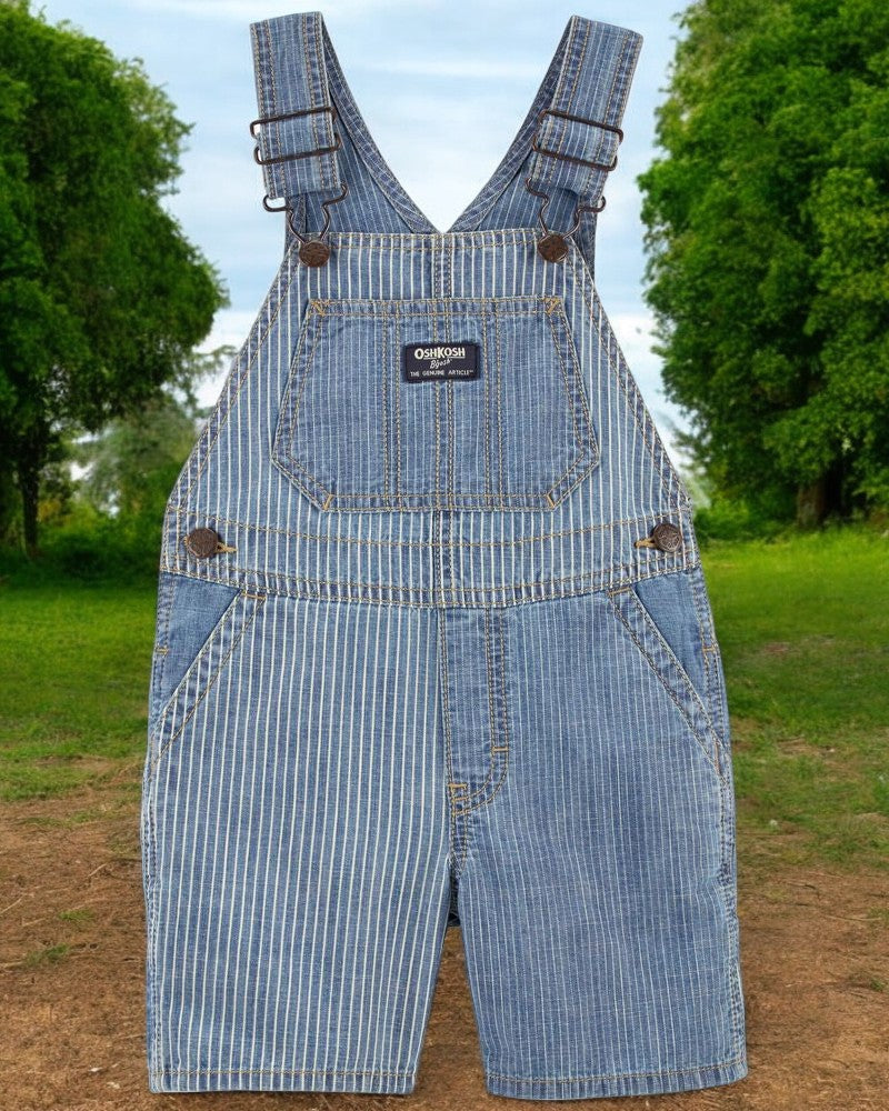 OshKosh Shortalls Stripped One Piece