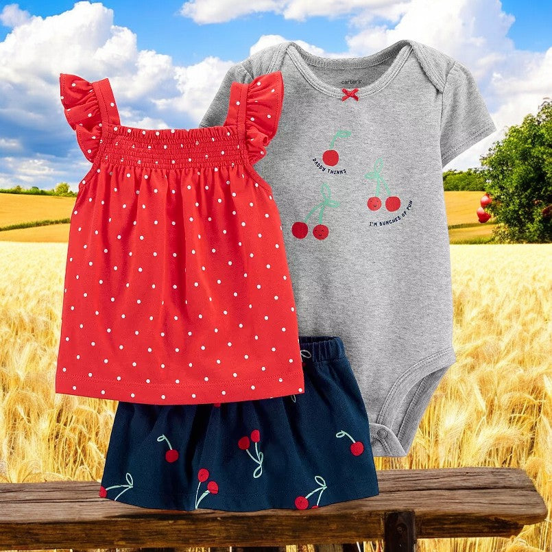 Carter's "Daddy Thinks I'm Bunches Of Fun" Three Piece Set