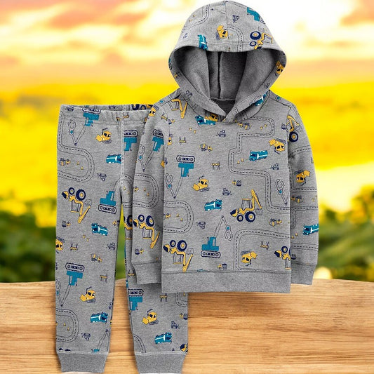 Carter's Boys Construction Theme Two Piece Set