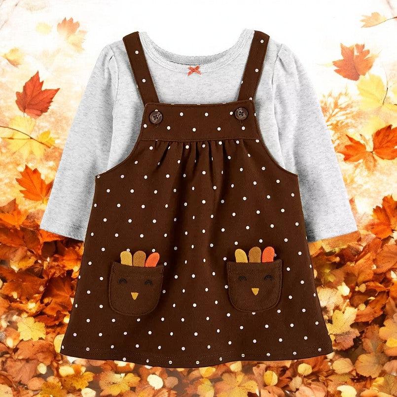 Carter's Thanksgiving Turkey Dress