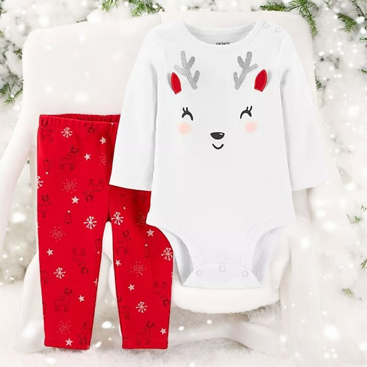 Carter's Reindeer Two Piece Set