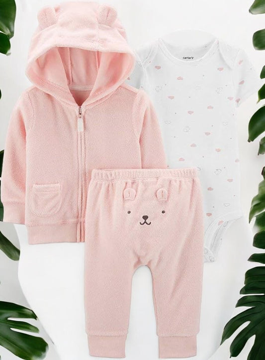 Carter's Three Piece Terry Bear Set
