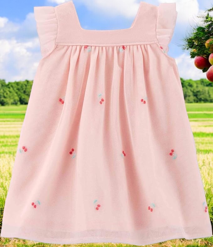 Carter's Tulle Cherry Two Piece Dress