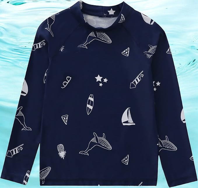 Carter's Boys Beach Whale Rashguard