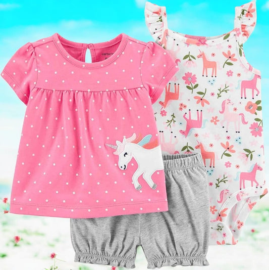 Carter's Little Unicorn Short Set
