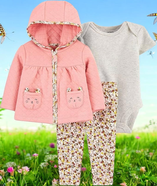 Carter's Quilted Three Piece Set
