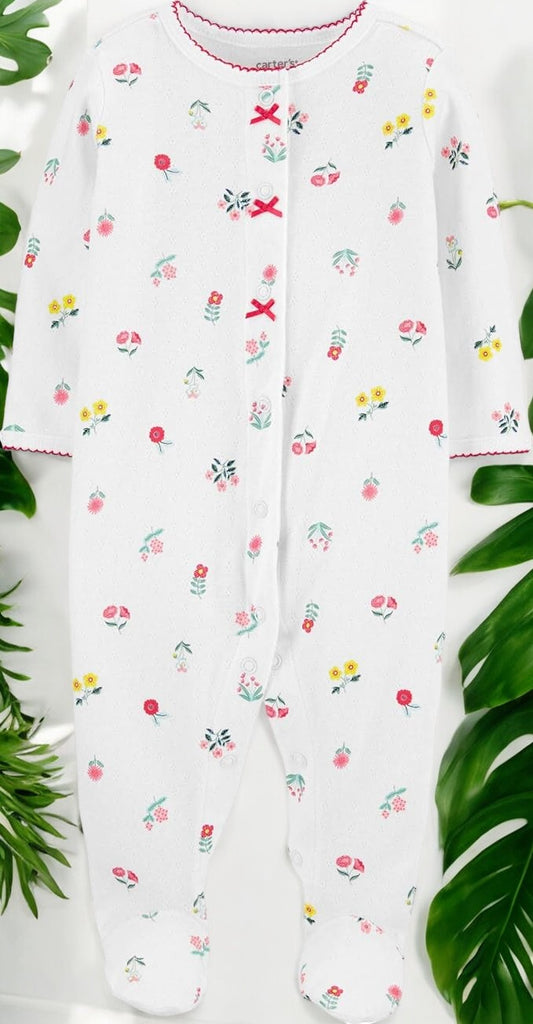 Carter's Girls Sleep and Play One Piece Footed Pajama