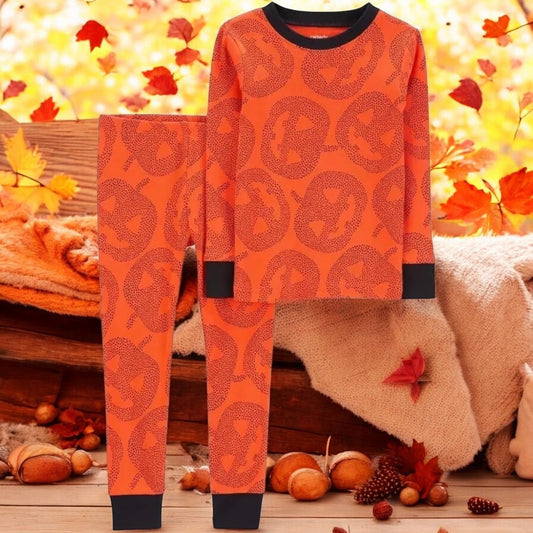 Carter's Unisex "Jacko lantern" Two Piece Pajama