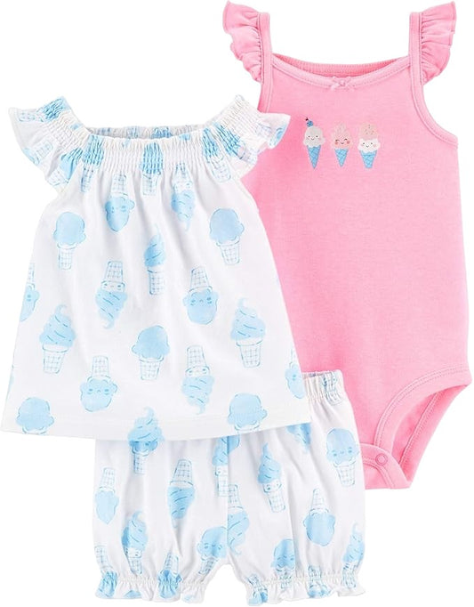 Carter's Three Piece Icecream Set