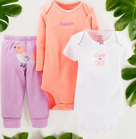 Carter's Three Piece "Cute As Can Be" Set