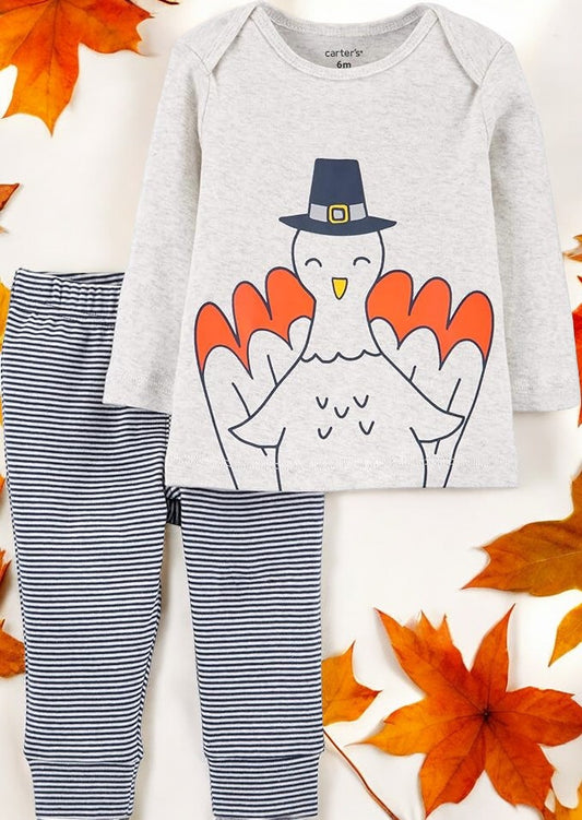 Carter's Two Piece "Turkey" Set