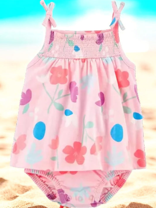 Carter's Girls Tropical Flower Romper