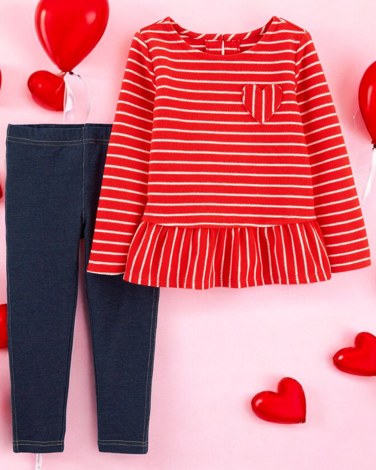 Carter's Girls Heart Two Piece Set