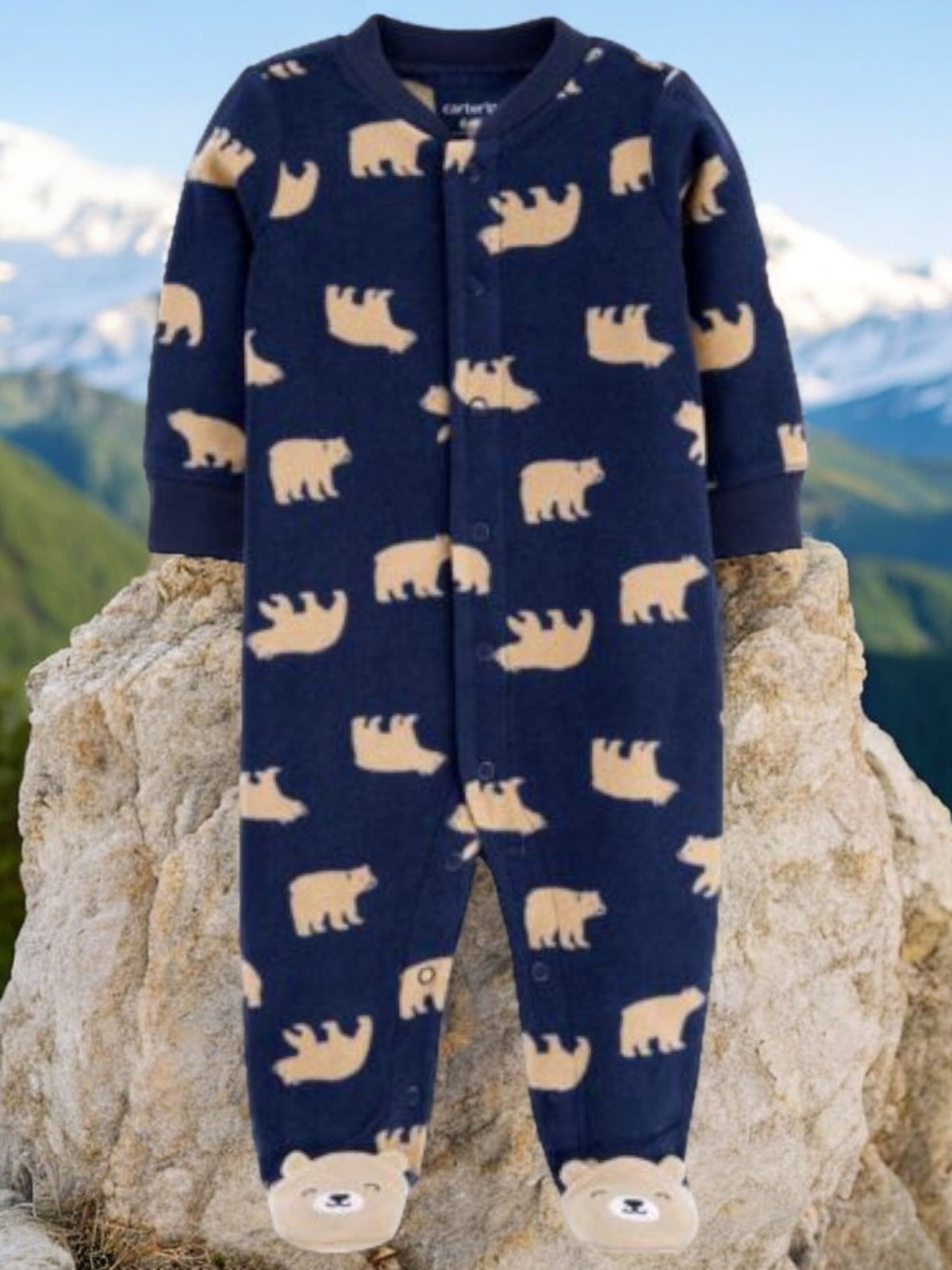 Carter's " Little Brown Bear" One Piece Pajama