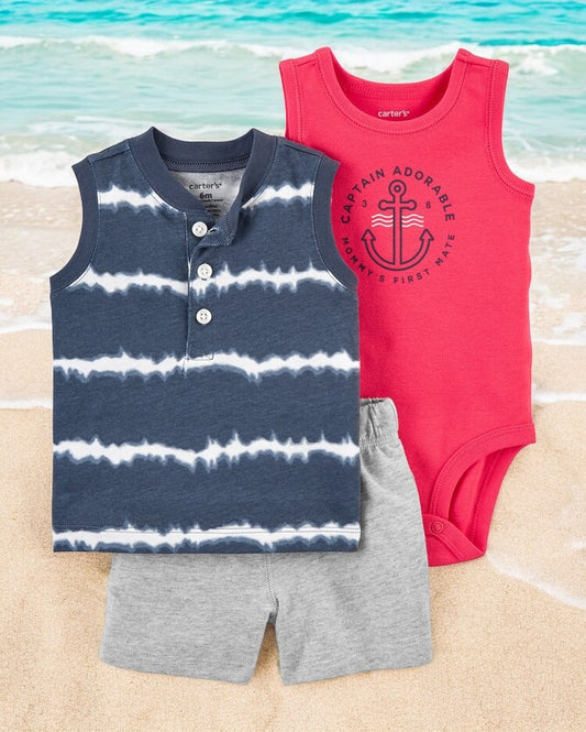Carter's "Captain Adorable" Three Piece Set
