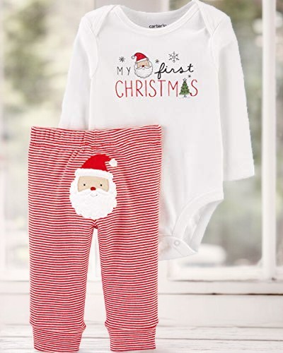 Carter's Baby "My First Christmas" Two Piece Set