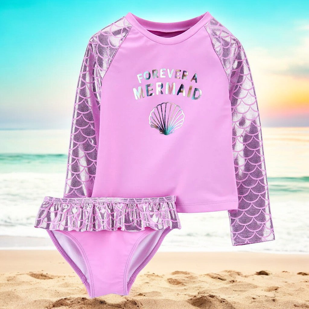 OshKosh Forever A Mermaid Two Piece Bathing suit