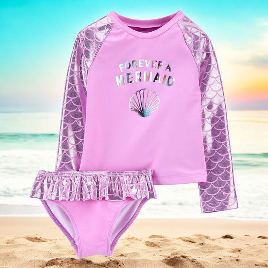OshKosh Forever A Mermaid Two Piece Bathing suit