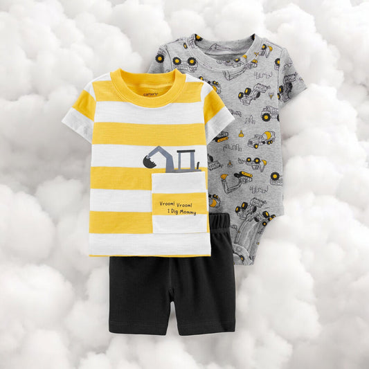 Carter's " I Dig Mommy" Three Piece Set