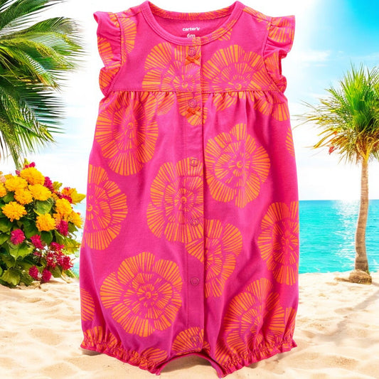 Carter's Tropical Floral Romper