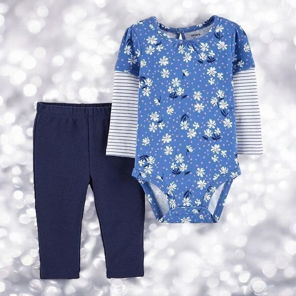 Carter's Floral Two Piece Set
