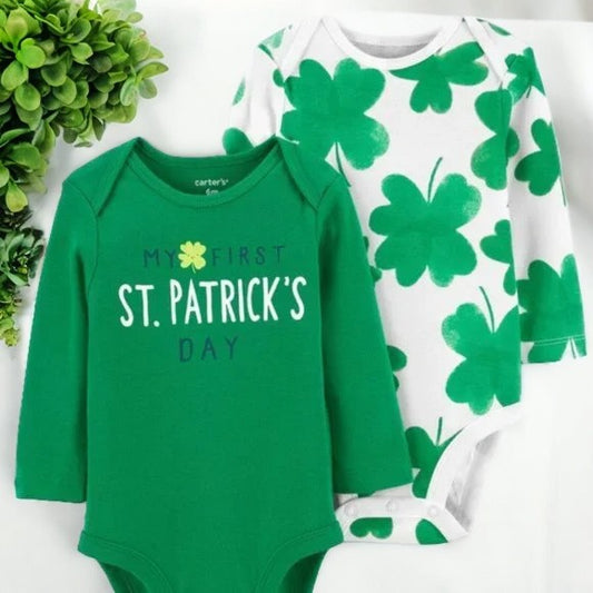 Carter's My First St. Patricks Day Bodysuit Set