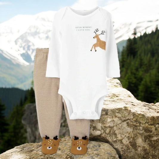 Carter's "Deer Mommy I love You" Two Piece Set