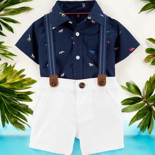 Carter's Colorful Animal Two Piece Set