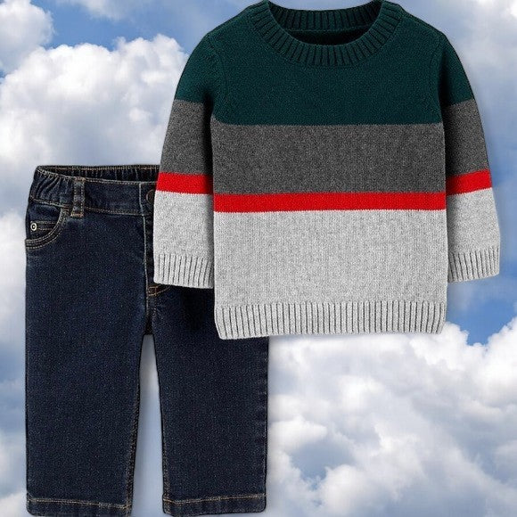 Carter's Winter Sweater Pants Set