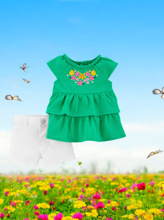 Carter's Floral Two Piece Set