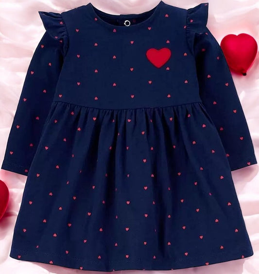 Carter's Heart Two Piece Dress Set