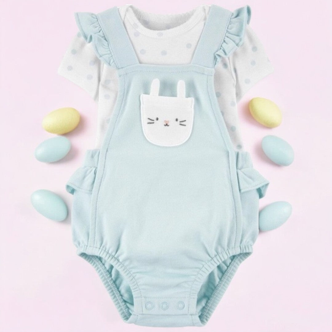 Carter's Girls Bunny Two Piece Romper