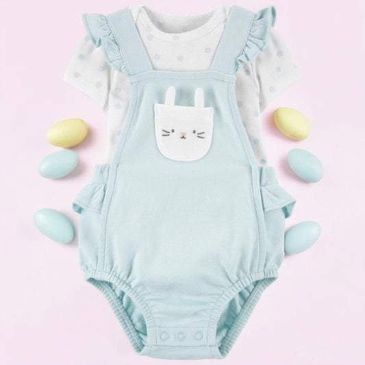 Carter's Girls Bunny Two Piece Romper
