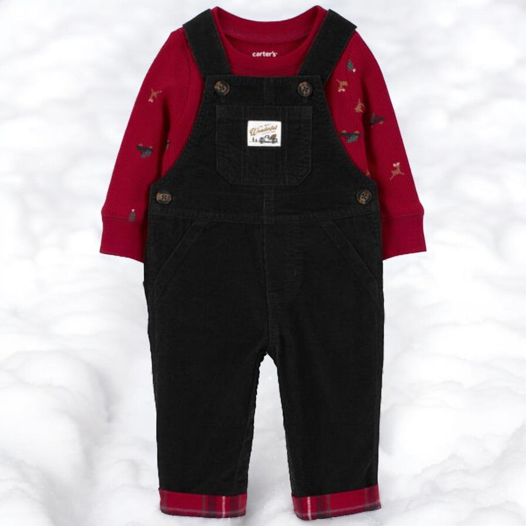 Carter's "Most Wonderful" Two Piece Overalls
