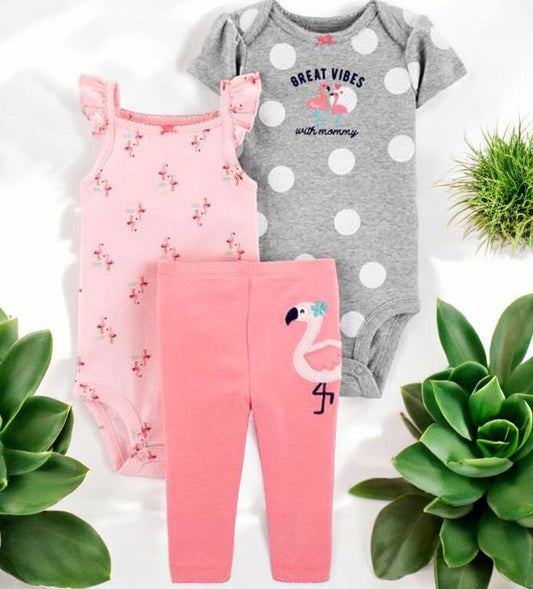Carter's Girls Great Vibes With Mommy Three Piece Set