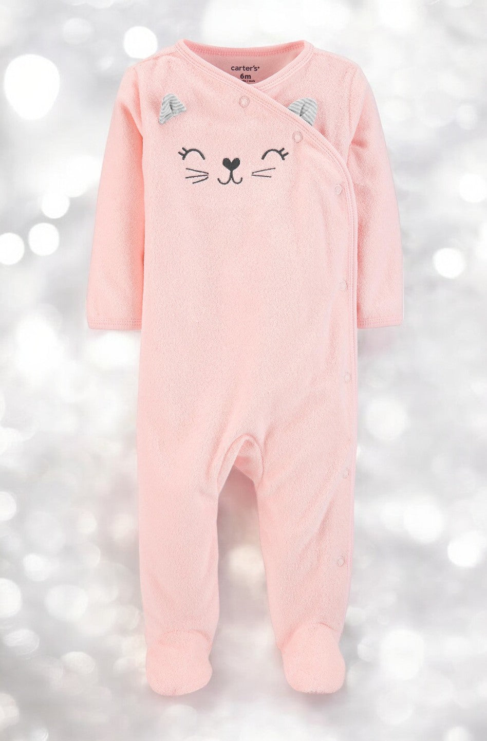 Carter's Girls Mouse Terry One Piece Pjaama